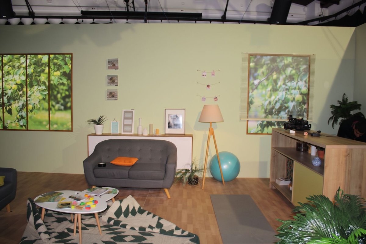Salon nature / appartement-salon — photo 2